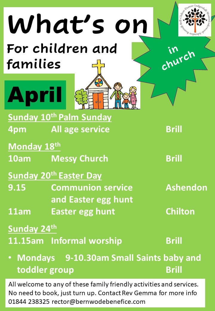 What's on in April?