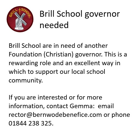 Brill school governor needed