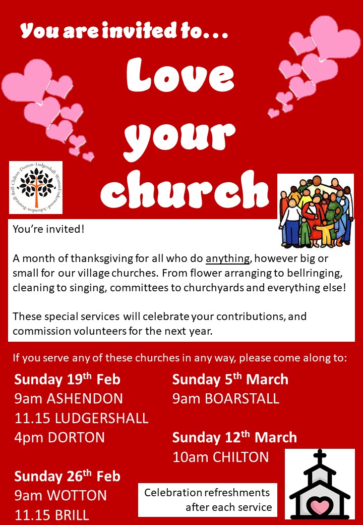 Love your church poster